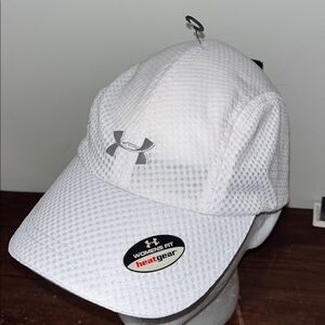 UA osfa under Armour WHITE NEW Yoga Gym Marathon Running Baseball golf cap hat